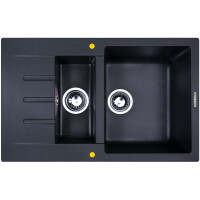 Кухонная мойка Zigmund & Shtain Rechteck 775.2 темная скала