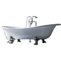 Ванна акриловая Treesse EPOCA (V5071/bronze) белый/бронза