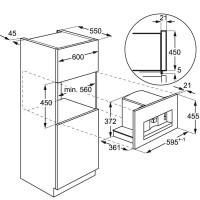 Встраиваемая кофемашина Aeg KKE 884500B