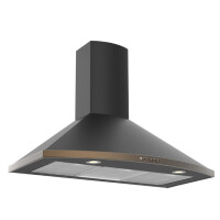 Каминная вытяжка Elikor Сигма 60П-650-К3Д антрацит/бронза