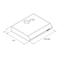 Вытяжка Jetair Light WH/F/60