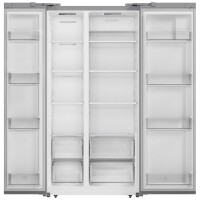 Холодильник Hyundai CS6503FV черное стекло