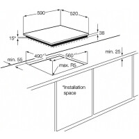 Встраиваемая электрическая варочная панель Aeg HK 654070 FB