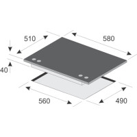 Встраиваемая газовая варочная панель Kaiser KCG 6380 Turbo