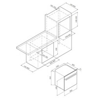 Встраиваемая микроволновая печь Graude MWG 45.0 S