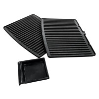 Электрогриль BBK BEG2002 черный/металлик