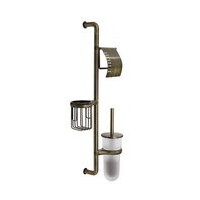 Стойка комбинированная настенная WasserKraft K-1458 светлая бронза