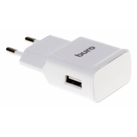 Сетевое зарядное устройство Buro TJ-248W белый