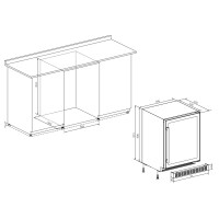 Винный шкаф Temptech STX60DRB