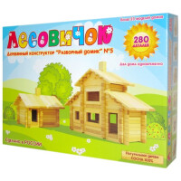 Конструктор Лесовичок Разборный домик №5 (les 005)