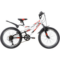 Велосипед Novatrack 20SS6V.SHARK.WT20 белый (140671)