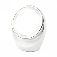 Зеркало косметическое Marta MT-2648 белый жемчуг