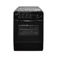 Газовая плита Лысьва ГП 400 М2С-2у черный со стеклянной крышкой