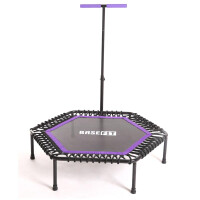 Батут BaseFit TR-401 122 см фиолетовый