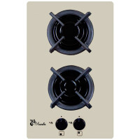 Встраиваемая газовая варочная панель Лысьва GR0260G00 кремовый