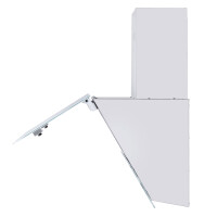 Каминная вытяжка Maunfeld Plym Touch 60 белое стекло