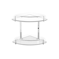 Полка 2-этажная угловая Langberger 70152