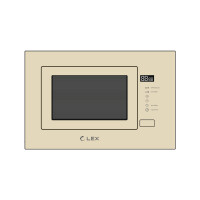 Встраиваемая микроволновая печь Lex Bimo 20.01 Ivory