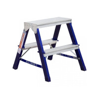 Стремянка двухстороння Алюмет 2 ступени 8202