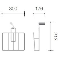 Газетница Schein Watteau 1216H