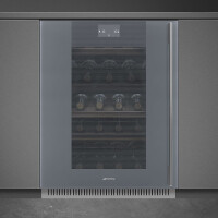 Встраиваемый винный шкаф Smeg CVI138LS3