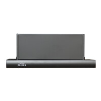 Встраиваемая вытяжка Elikor Интегра 45П-400-В2Л черный/черный