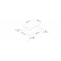 Встраиваемая газовая варочная панель Simfer H30V20M516