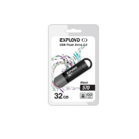 Флэш-накопитель Exployd 32GB-570 черный