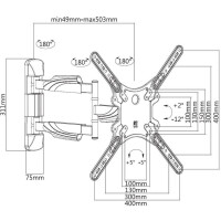 Кронштейн для телевизора Ultramounts UM871