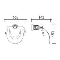 Бумагодержатель Schein Carving 7065026