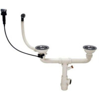 Сифон для мойки Kuppersberg 2675-L-SM-270-ALS(круглый, к. автомат на