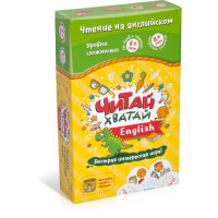 Настольная игра Банда умников ЧитайХватай English УМ 075