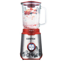 Блендер стационарный Centek CT-1327 стальной/красный