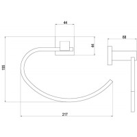 Полотенцедержатель Timo Selene 10050/00 chrome
