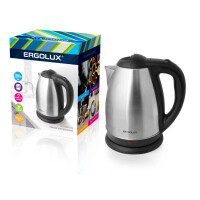 Чайник электрический Ergolux ELX-KS01-C72 матовый черный