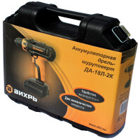 Дрель-шуруповерт аккумуляторная Вихрь ДА-18Л-2К