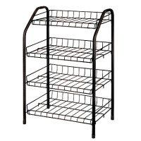 Этажерка для обуви Ника ЭТ2/А медный антик