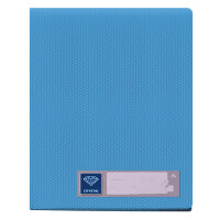 Папка Бюрократ Crystal (CR60BLUE)