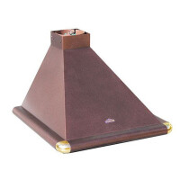 Каминная вытяжка Elikor Сатурн 50П-180-В1Л медный антик/нержавеющая сталь