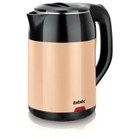 Чайник электрический BBK EK1709P черный/бежевый