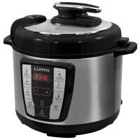 Мультиварка-скороварка Lumme LU-1450 черный жемчуг