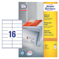 Этикетки Avery Zweckform 3423