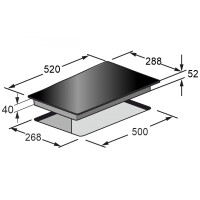 Встраиваемая электрическая варочная панель Kaiser KCT 3721 FW