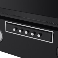 Каминная вытяжка Maunfeld Bridge 50 черный/черное стекло