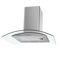 Каминная вытяжка Maunfeld Ancona Plus A 60 нержавеющая сталь/прозрачное с