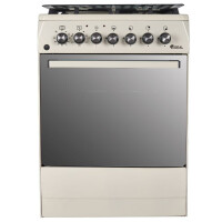 Комбинированная плита Ideal L355 ГК молочный