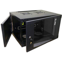 Сетевой шкаф Lanmaster Next TWT-CBWNG-9U-6X4-BK