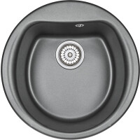 Кухонная мойка Granula GR-5101 D 500 шварц