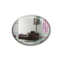 Зеркало Dubiel Vitrum Lustro Wenecja Owal с подсветкой 70х90