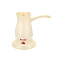 Кофеварка Kelli KL-1394 кремовый